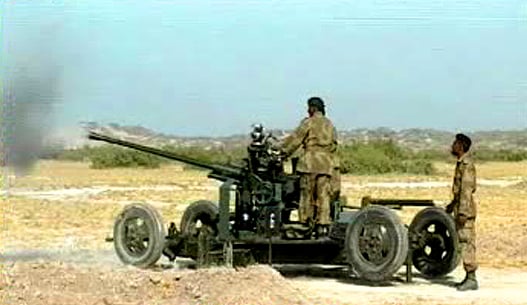 Kayani observes war games