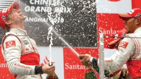 McLaren’s one-two sewed up by Button