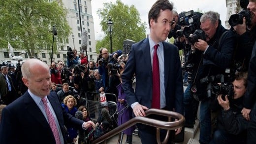British parties in talks to end post-poll deadlock