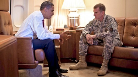 General McChrystal prefers Bud Light to Biden