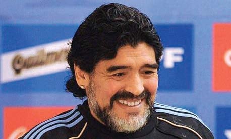 Maradona, king of modern day football