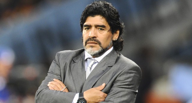 Football: Maradona leads legends to Chechnya