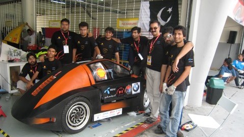 Cheering for Pakistan