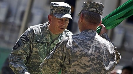 General David Petraeus set to formally take reins