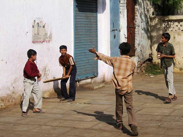 The street is my playground