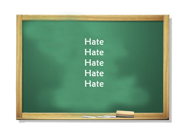 My teacher taught me how to hate