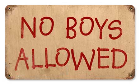 Boys want to have fun too