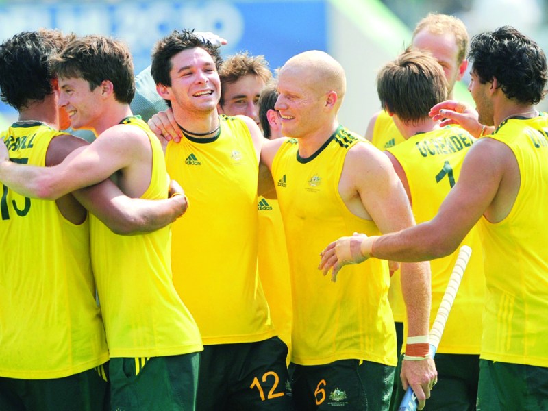 Australia thrash India to win hockey gold