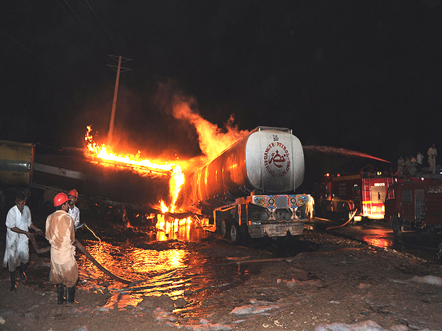 Attacks on Nato supply trucks