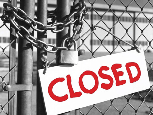 Businesses to remain shut today