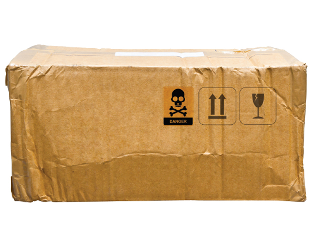 Parcel bombs: The case of exploding letters
