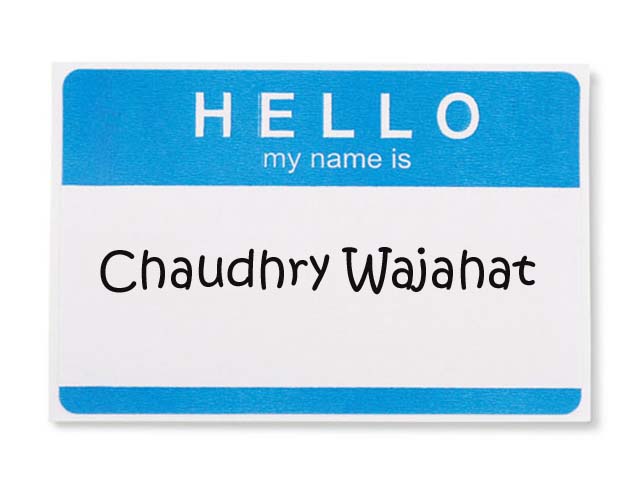 Fake Chaudhry Wajahat arrested