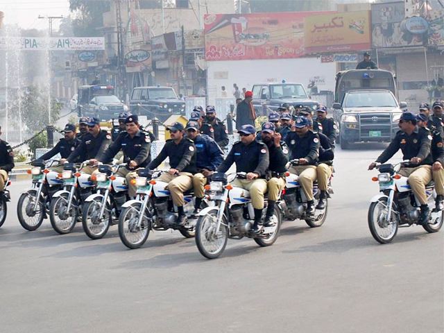 Additional security during Muharram