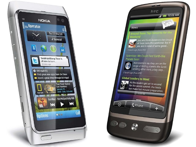 Phone wars: Nokia N8 vs HTC Desire