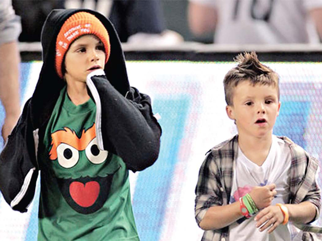 Beckham’s son on Britain’s best-dressed list