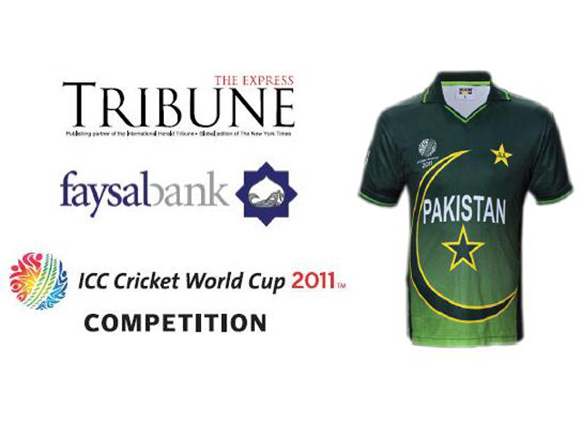 World Cup Competition: Win a free Pakistan jersey!