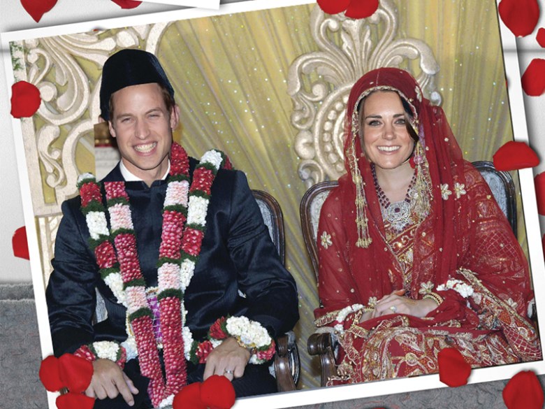 Royal wedding localised