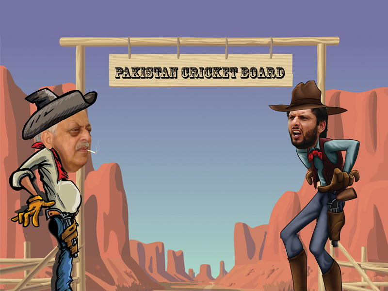 PCB, Afridi head for final showdown
