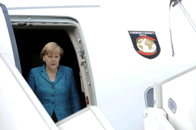 Iran closes airspace to Merkel plane