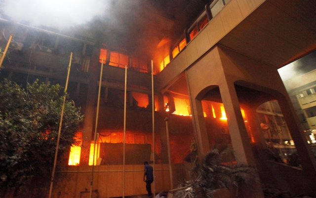 UK hits Libya bodyguard training base, spy centres