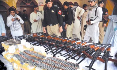 Busted: Arms smuggling bid foiled