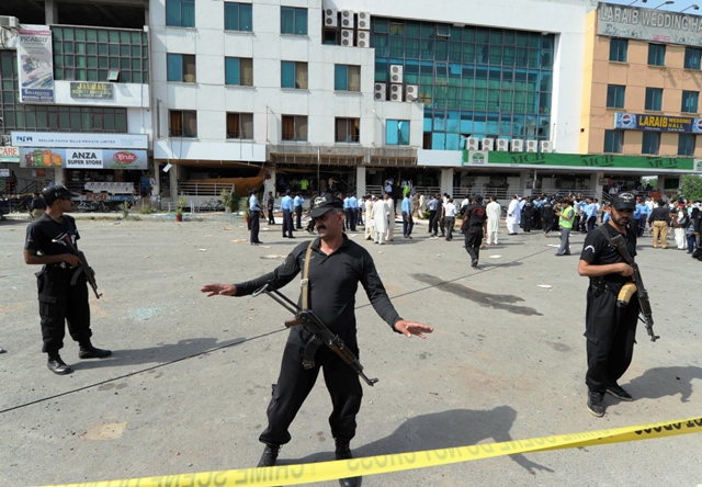 Suicide attack in I-8 sector of Islamabad