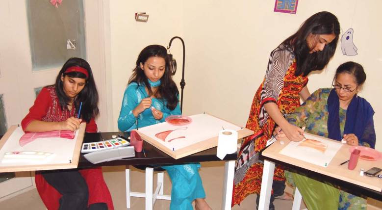 Workshop: Teaching the art of painting