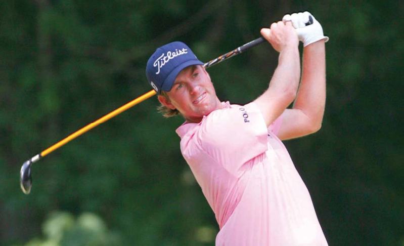 Golf: Simpson seizes Wyndham lead