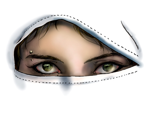 Burqa woman: A ‘make-believe’ refugee
