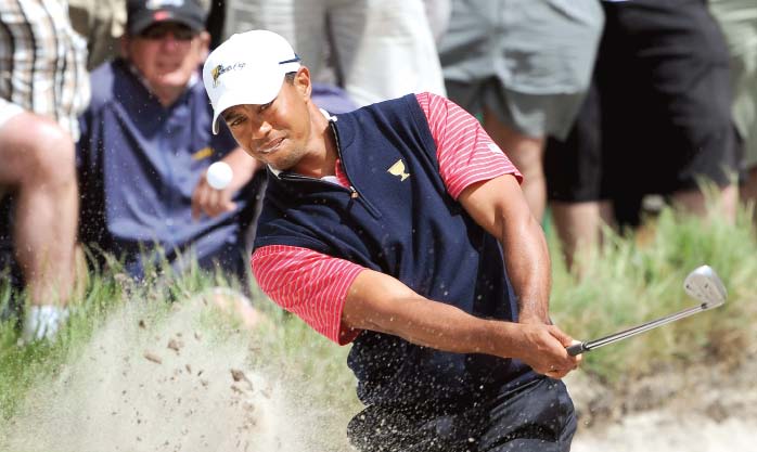 Golf: Tiger clinches Presidents Cup for US