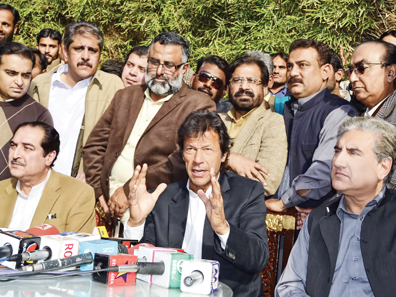 Politicking: Imran Khan sees revolution in new members