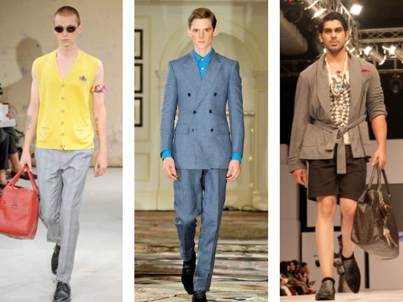 A look ahead: What will trendy men wear this spring?