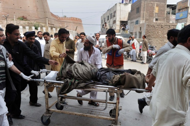 Suicide blast at funeral leaves 15 dead, 33 injured