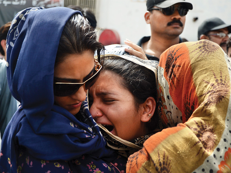 Tearful reunion as Fakhra’s body comes home