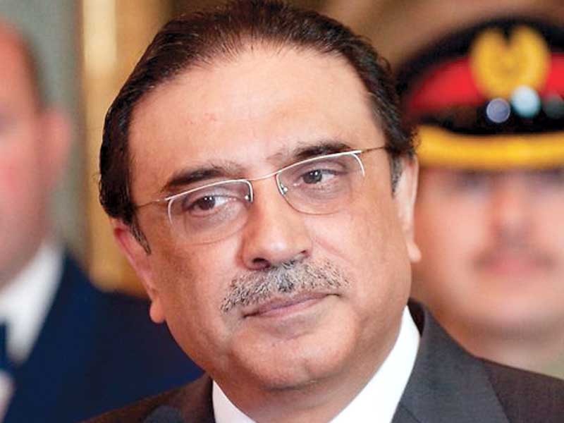 Unprecedented aggression: President launches verbal assault against Sharifs