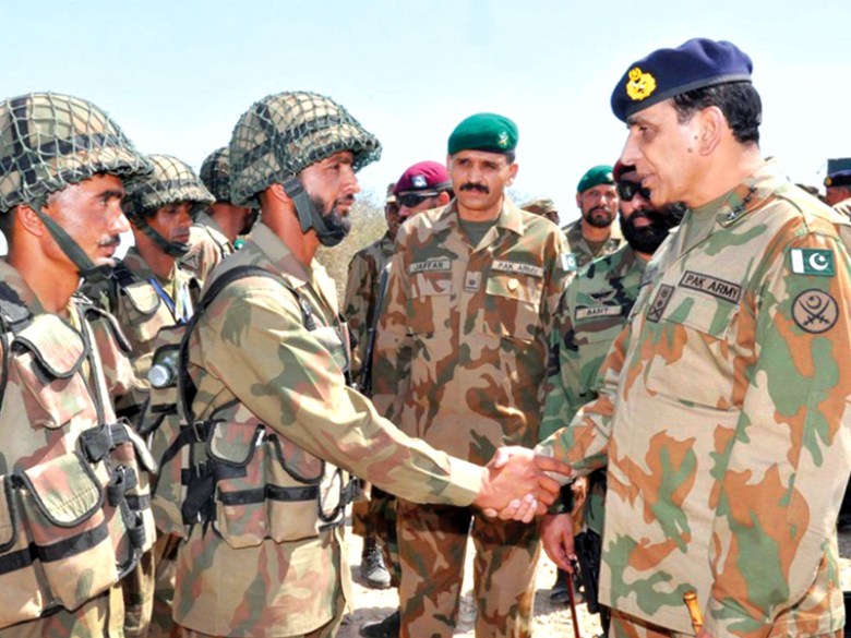 Ready For Battle: Army chief inspects training exercise