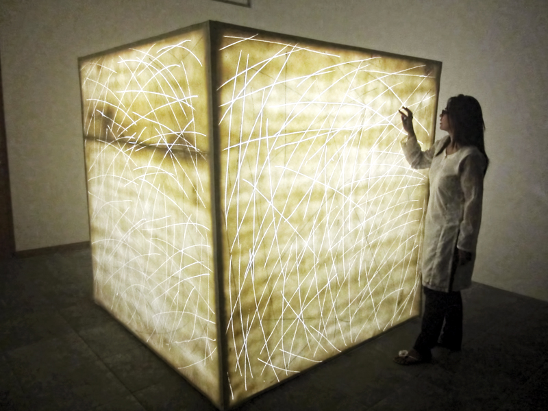Art installation: National malaise – from darkness to light