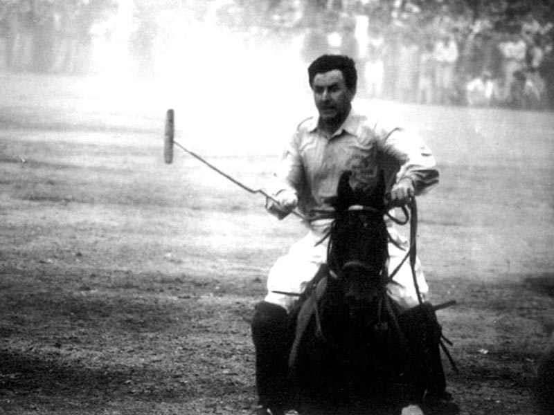 Bulbul Jan, also known as the king of polo