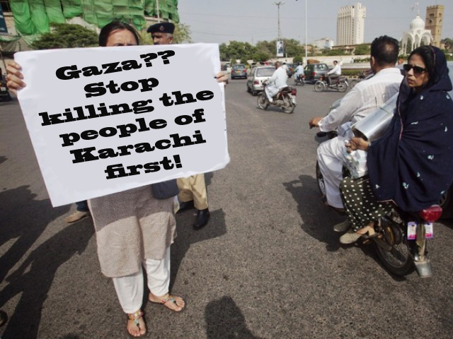 Yes, yes Gaza is hurt, but what about Pakistan?