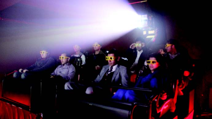 Entertainment venture: First 5-D motion ride opens in Peshawar