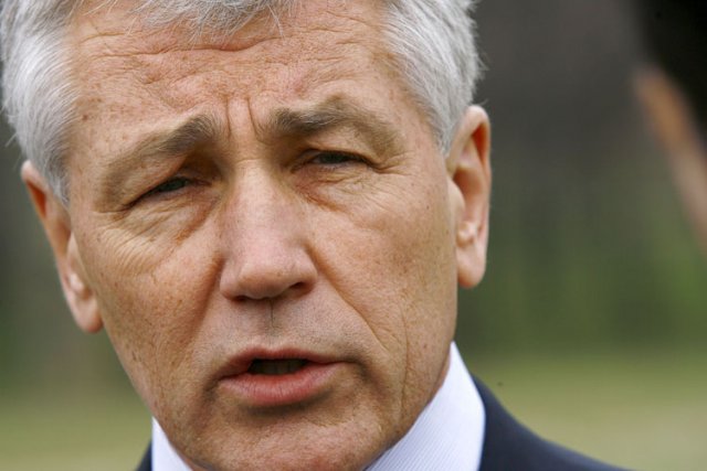 Chuck Hagel. PHOTO: AFP/FILE