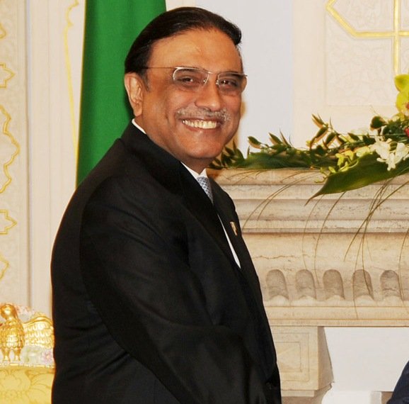 File photo of President Asif Ali Zardari present at a meeting at Qasr e Millat Dushanbe. On November 5, 2012, the government, on the directions of the Supreme Court dispatched a letter to Swiss authorities for reopening graft cases against him. PHOTO: APP/FILE