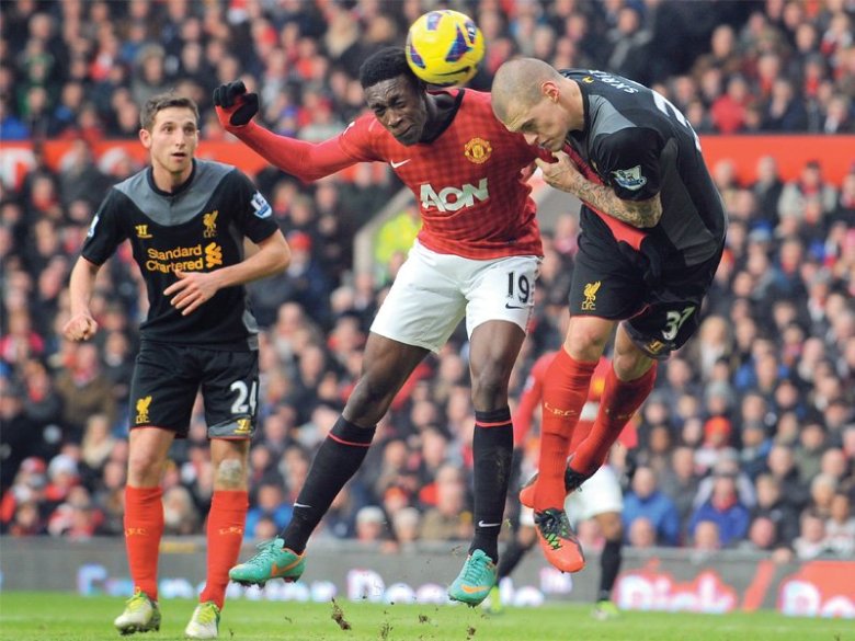 Manchester United successfully completed the double over Liverpool in the league this season with the leaders already having beaten their rivals 2-1 at Anfield in September. PHOTO: AFP