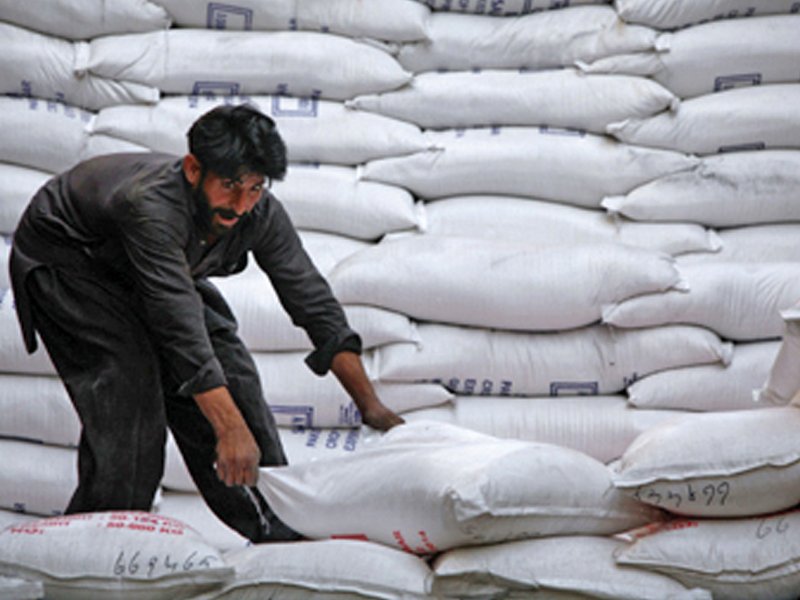 The government has asked state-owned Passco to supply 100,000 tons of wheat to Iran as payment for electricity and iron ore Pakistan has been importing from Tehran. PHOTO: FILE
