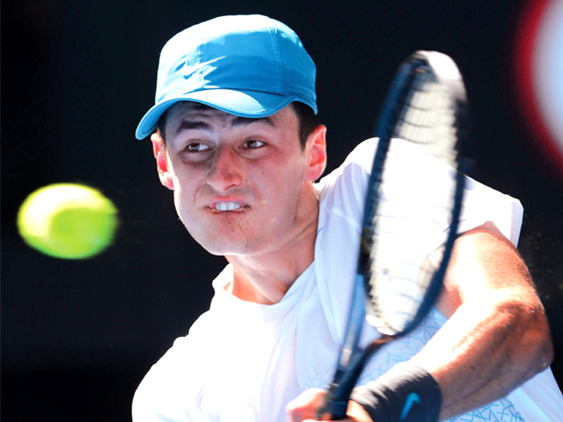 There were no major upsets in the second round of the Australian Open as the big guns comfortably booked their spots in the third round yesterday. PHOTO: AFP