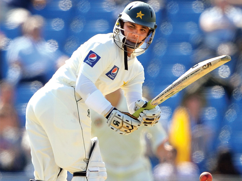 Farhat’s century yesterday came only a day after he earned his recall to the Pakistan Test side for the series against South Africa. PHOTO: FILE AFP