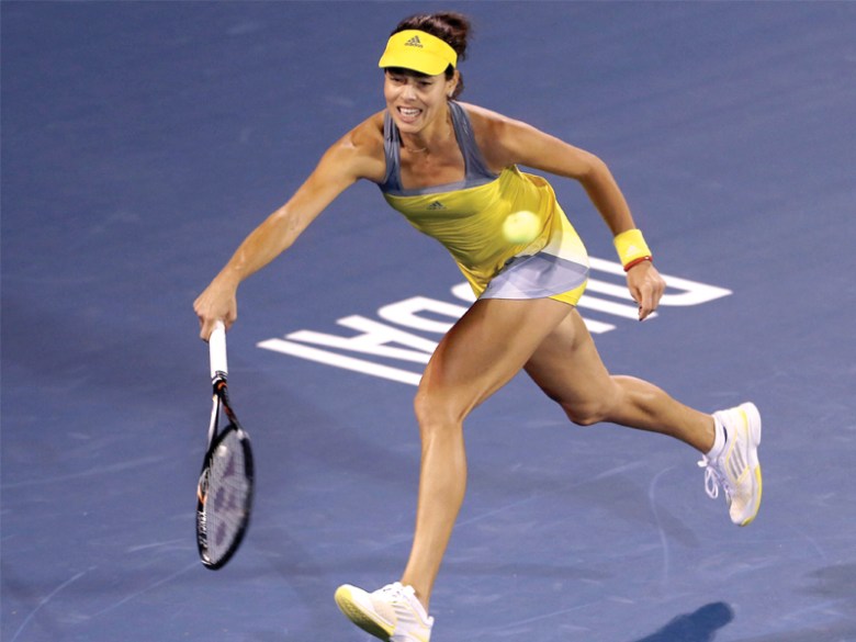 Ivanovic will be hoping she recovers from her shoulder niggle as she aims to end his drought for silverware in Dubai. PHOTO: AFP