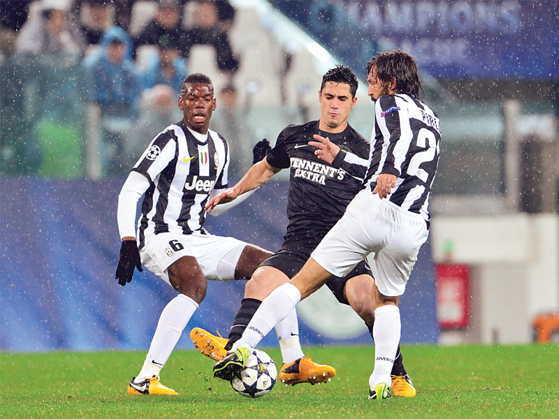 Juve’s last appearance in the quarter-finals of the Champions League was in 2006 when they were ousted by Arsenal. PHOTO: AFP