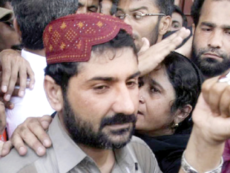 Uzair Baloch of the banned PAC has been named as one of the culprits behind Arshad Pappu's murder. PHOTO: FILE