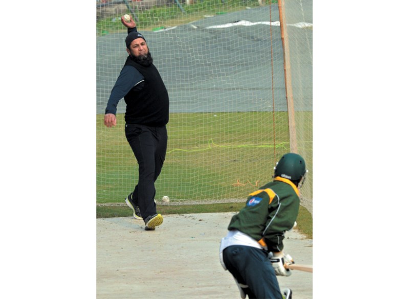 Inzamam came close to being recruited as the permanent batting coach after impressive performance by Pakistan batsman on the tour of India. PHOTO: AFP